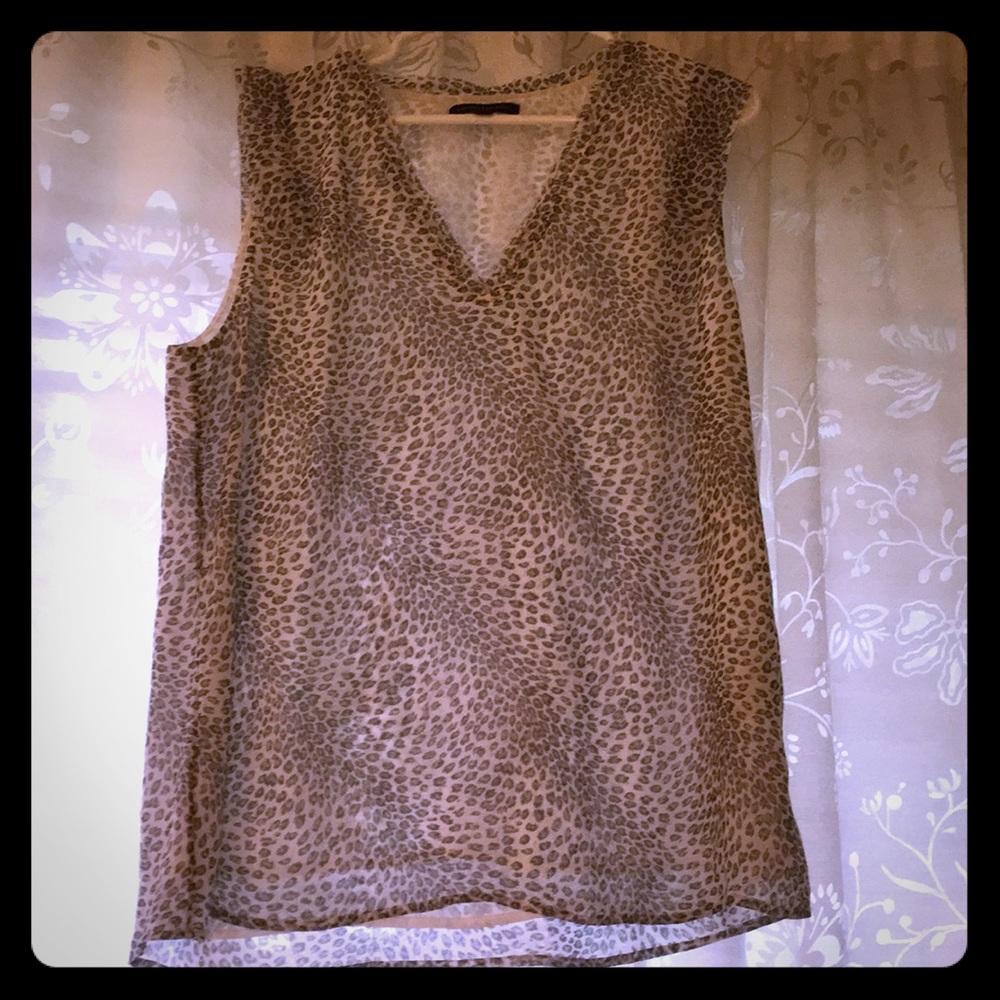 Leopard blouse